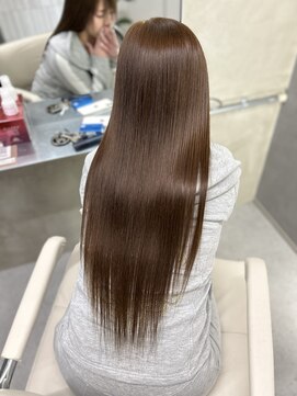 アヴァンス 西田辺(AVANCE.) 赤み消しブラウン/髪質改善/ロング【西田辺・阿倍野】