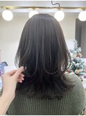 ミディアムレイヤー☆クラゲヘアー/髪質改善/小顔20代～50代