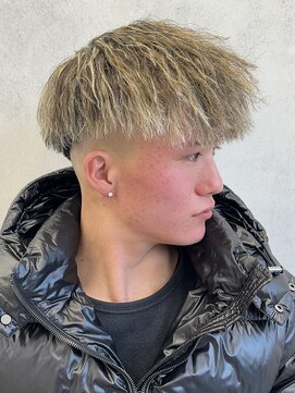 ルースト 西院店(ROOST) パイルツイスト×金メッシュ