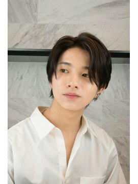 サラ 天神大名店(SARA) 【天神】センターパート/メンズ/クリアベージュ/韓国風