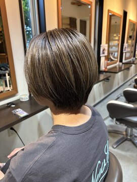 グリーンルーム(Green Room) 【Green Room 佐藤】ポイントハイライトカラー