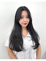 アマトウキョウ アユンチェ(AMA TOKYO×AYUNCHE)&nbsp;前髪顔まわり韓国ヘアレイヤーカットサイドバンク2wayバンク韓国