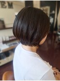 くびれヘア黒髪×ショートボブ8.21