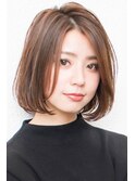 前下りボブ・ ボブショート・前下りショート・ オン眉ボブ