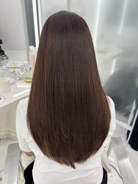 コア プラス 立川(COA PLUS) 韓国風レイヤーカット髪質改善ダブルカラーハッシュカット
