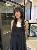 ロングパーマニュアンスパーマくるくるパーマ