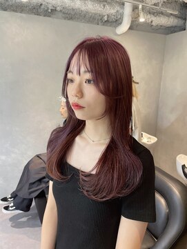 ホープ(hope) レイヤーカット/ピンクラベンダー/ダブルカラー