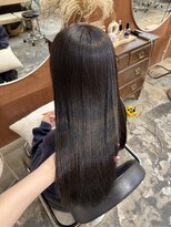 チャプター 問屋町(chapter)&nbsp;透明感ケアカラーオリーブグレージュ髪質改善トリートメント韓国