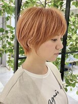 ジ オスカー(THE OSCAR)&nbsp;オレンジカラー/大人ショートボブ