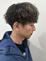 リオールバイニアウ(RE:ALL by Niau) メンズマッシュパーマツイストスパイラルパーマ刈り上げ新田