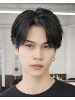 ポーチバイハニー オモテサンドウ(PORCH by HONEY omotesando)&nbsp;横浜/フェザーパーマ/センターパート/曲がる縮毛矯正/韓国