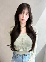 トゥルーズ 梅田店(TLUUS)&nbsp;【TLUUSミルクティーブロンドワンホンレイヤーダークブルー】