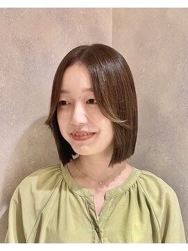 フェイス 石川町 (FACE) ボブ×ミディアムボブ×大人ボブ×前髪長め×横浜石川町