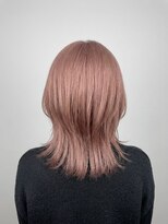 ビスカーム 浦和店(Vis calm)&nbsp;【浦和 髪質改善】透明感ピンクベージュ×ウルフカット