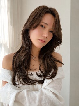 ユイマァル 岡山(YUIMARL) 岡山20代30代40代★透明感カラー★韓国風くびれ巻き★前髪カット