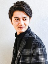 アフロート ディル(AFLOAT D'L)&nbsp;七三オールバック　ツイストパーマ　ビジネス　かき上げヘア