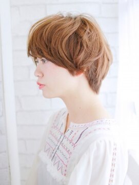ヘアメイク ナル(hair make nalu) 柔らかいショートミックススタイル