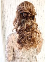 美容室 ロジェ(Roje)&nbsp;ハーフアップ