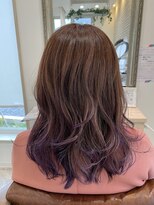 アドラーブル 女池店(adorable) 抜け感◎ゆるふわ×ラベンダーミックス 20代30代