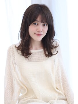 シロフ シンジュク(shirof shinjuku) イルミナカラー/ラベンダーベージュ/透け感/ミディアム