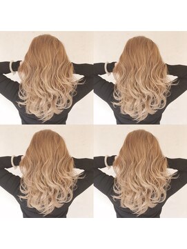 レイリア 奈良 法隆寺店(LeiLea) 【dog&hair LeiLea法隆寺】ミルクティーバレイヤージュ