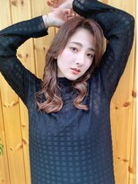 ブゾン(buZon)&nbsp;【buZonブゾン】ルーズウェーブヘア×ベージュ系カラー