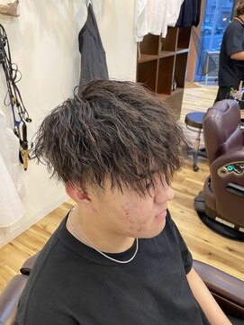 スウェル 船橋店(Swell) メンズツイストパーマスパイラルパーマフェード[船橋]