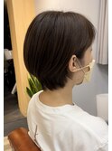 耳かけショートボブ