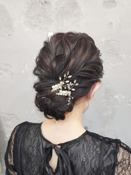 エフェ(effet) コテ巻きローシニヨン