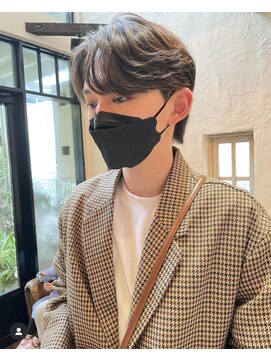 ベル 表参道Terrace(Belle) 【お客様ヘア】韓国メンズ人気サイドパートカルマ&カルマパーマ