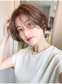 大人可愛い20代30代40代50代小顔ショートボブナチュラルショート