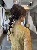 大人かわいい10代20代30代編み下ろし/玉ねぎアレンジ/ 結婚式