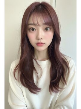 コア 梅田茶屋町店(Core) ブリーチなし　ココアピンク