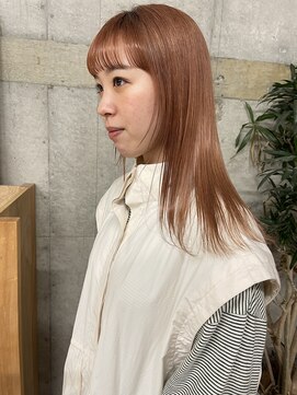 ヨロヘアー(YOLO hair) ダブルカラー/ブリーチ/オレンジ