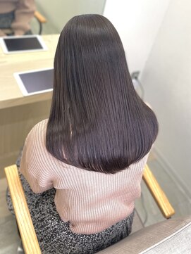 カレンアンドエクラート 大宮(KAREN&ECLART) 髪質改善　艶髪　ストレート　縮毛矯正　暗髪　韓国風　ロング