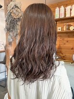 ビスクヘアデザイン(bisq hair design)&nbsp;ミルクティーベージュ　艶髪　髪質改善　韓国風　顔まわり