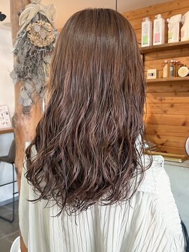 ビスクヘアデザイン(bisq hair design) ミルクティーベージュ 艶髪 髪質改善 韓国風 顔まわり