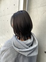 ディジョン(Dijon)&nbsp;韓国顔まわりレイヤーカットグレージュオリーブベージュブラウン