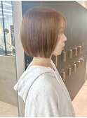 前髪あり【切りっぱなしボブ】
