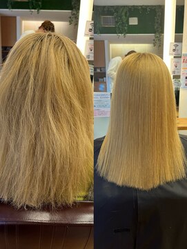 ハイパー(HYPER) 酸性ストレート/縮毛矯正/ブリーチ縮毛矯正/小田原美容室