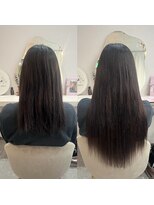 ミラ(Mila)&nbsp;最高級人毛100%シールエクステ♪80本