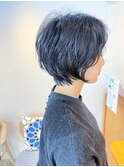 【morio成増 セリザワ】ショートボブ　ゆるふわパーマ