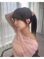 リッカ(LICCA)&nbsp;【MISAKI】前髪/顔まわりカット/透明感たっぷりグレージュ