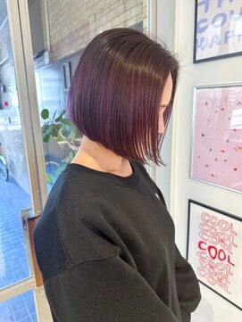 ツナグ(tsunagu) パープルボブ