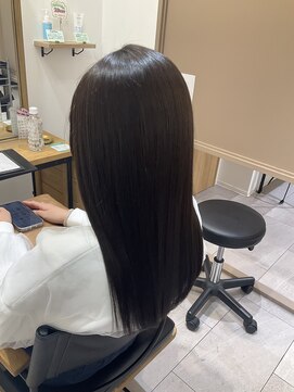 クク(coucou) 髪質改善ストレート×ロングスタイル