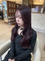 ファーレンピュア(FAHREN PURE)&nbsp;カシスレッド／ラベンダー／イルミナカラー／韓国ヘア／和光市