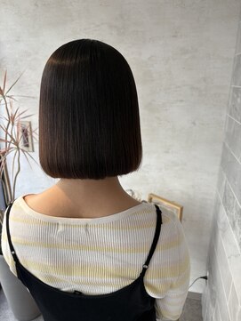 ジル アンク(Jill ankh) 《Jill ankh 姫路》 ハイブリッド縮毛矯正　タッセルボブ