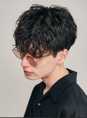 渋谷緩め波巻きスパイラルパーマシャドウパーママッシュ