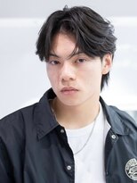 ケアリー 練馬(Carelly)&nbsp;ツイストパーマ七三オールバックマッシュウルフスリークショート