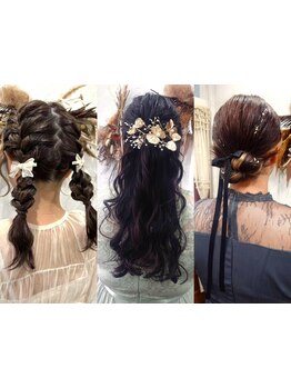 【結婚式や女子会に◎】ふんわりニュアンス系の抜け感アレンジが人気☆周りと差のつく可愛さに虜.*♪